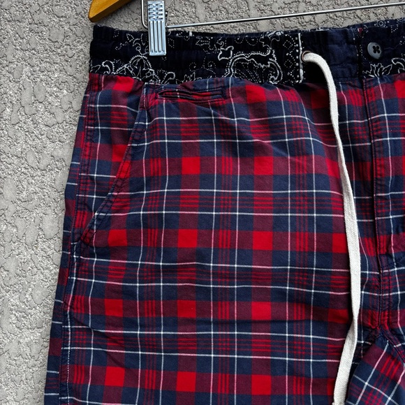 Ralph Lauren Denim & Supply Men’s Plaid Shorts Size Large Cotton Preppy - Picture 2 of 8
